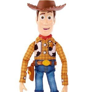 Disney Pixar Toy Story Roundup Fun Woody Talking Doll – 30+ Phrases